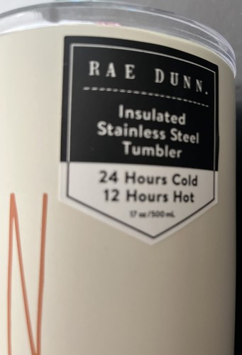 Rae Dunn Tumbler “Pumpkin Everything” Insulated Stainless Steel Fall/Holiday NWT - Picture 3 of 5