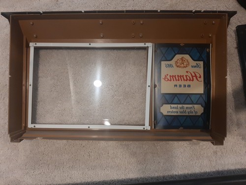 Vintage Hamm's Beer Motion Scrolling Scene-o-Rama Lighted Waterfall Bar Light - Bild 15 von 16