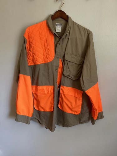 Vintage Bushmaster Herren Hemd Gr. 2X Wild Jagd Vordertaschen Gesäß Khaki Schießen - Bild 1 von 17