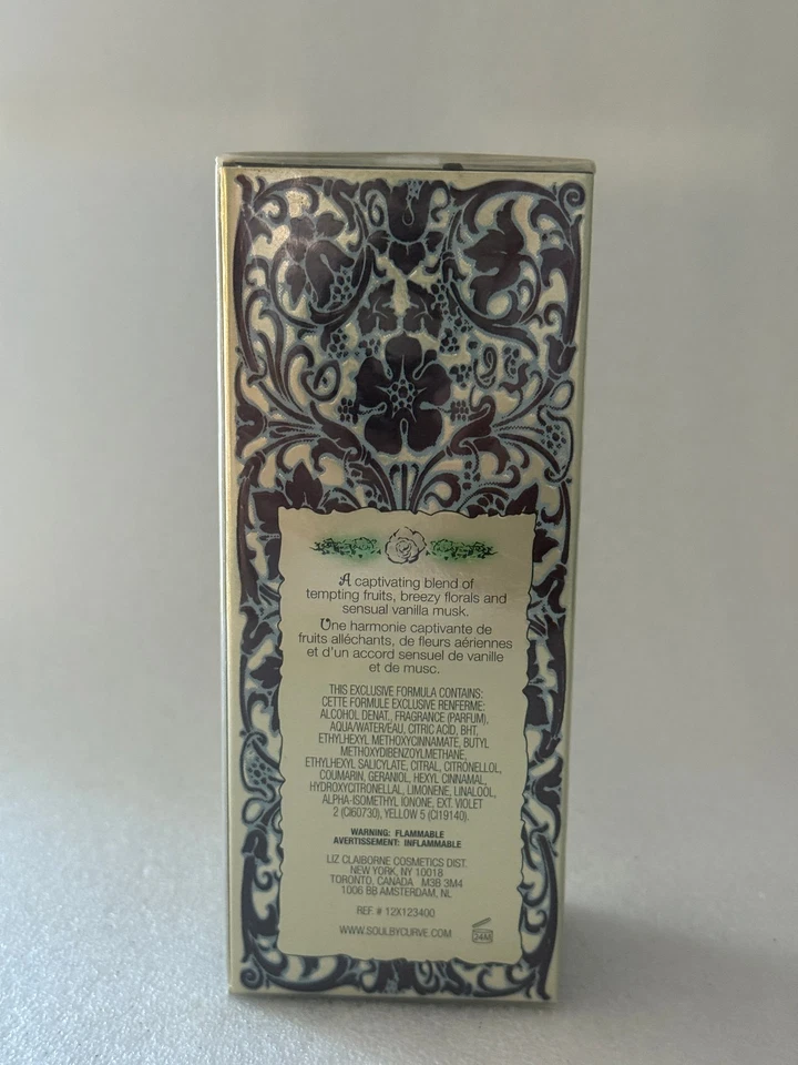 Vintage Soul Curve Liz Claiborne Feminino 3,4 oz Eau De Parfum Spray - Imagem 4 de 4
