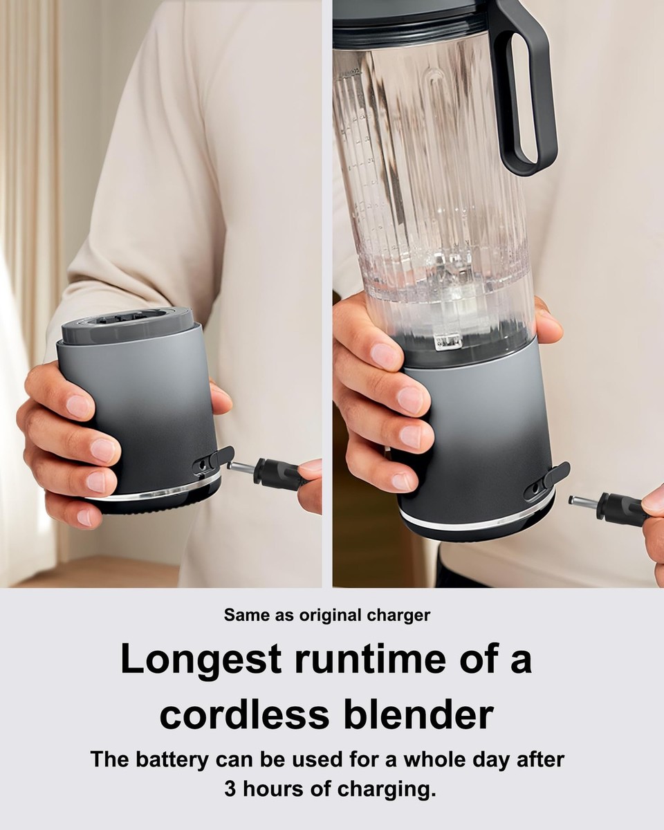 Charger for Ninja Blast Max Blender - Compatible Charging Cord for