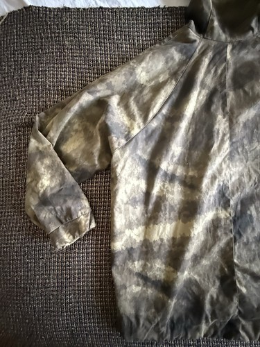 Represent Clo Hoodie Waxed Cotton Made in England Mens Size XL Camo Parka - Picture 17 of 21