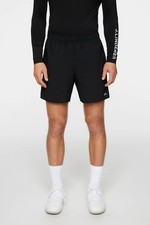 J. Lindeberg Preston Shorts JL Black Men's LARGE NWT Poly Stretch AMPA10125