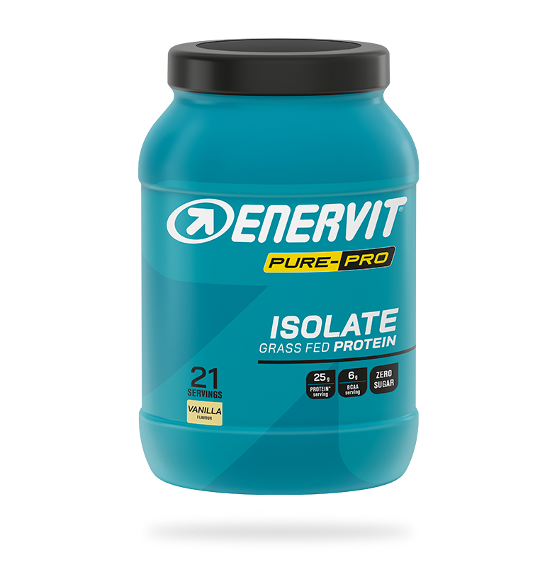 Enervit Pure-Pro - Whey Protein Isolate Grass fed Vaniglia - Integratore di Proteine 630 g - Immagine 2