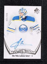 2021-22 SP Authentic Future Watch /999 Ukko-Pekka Luukkonen #114 Rookie Auto RC