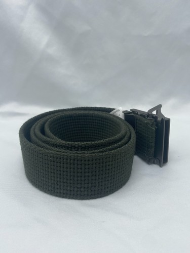 Boy Scouts of America BSA Belt Mens One Size Olive Green Web Buckle Uniform 42” - Picture 4 of 9