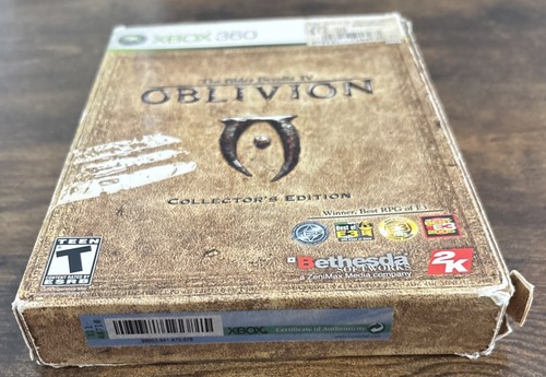 Xbox 360 The Elder Scrolls IV Oblivion Edición Coleccionista Sin Manual Sin Moneda - Imagen 3 de 6