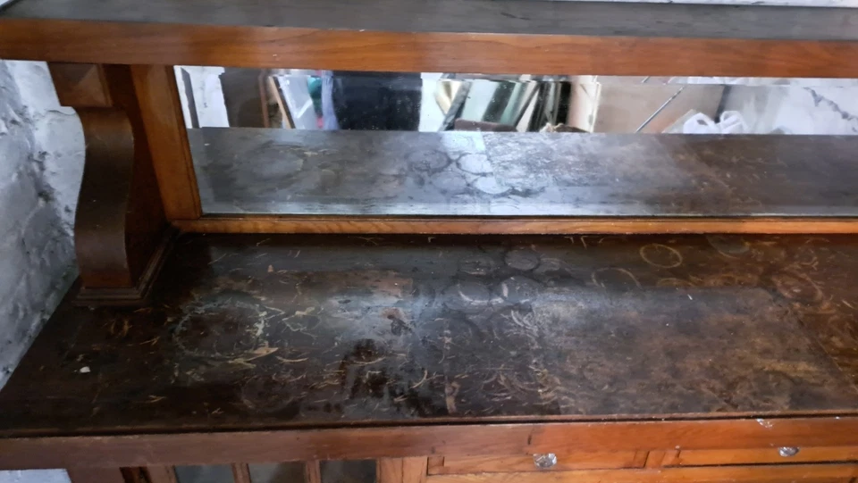 Antiguo buffet/aparador de servidor estilo artesano roble Foto 3 de 4