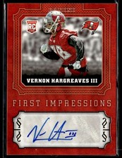 L20,366 - 2016 Panini First Impressions Autographs #7 Vernon Hargreaves III Auto