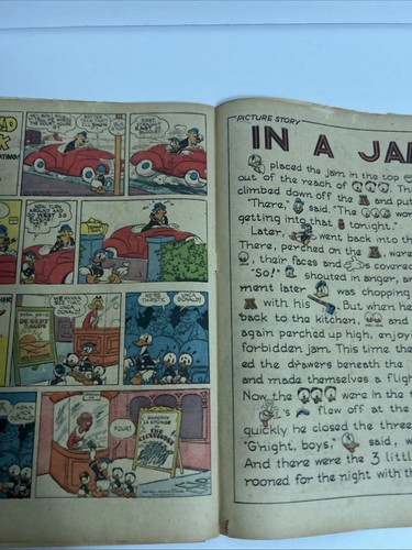 Walt Disney’s COMICS AND STORIES #43 April/1944 WWII BATTLE INSIGNA SEVEN - Picture 15 of 16