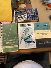 4 BOOKS Vacuum Tubes and transistors vintage electronics see pictures