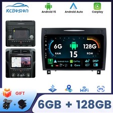 128G Für Mercedes Benz SLK-Class R171 2004-2010 Android 15 Autoradio CarPlay GPS