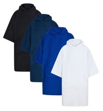 Towel City Adults Unisex Hooded Microfibre Polyester Poncho