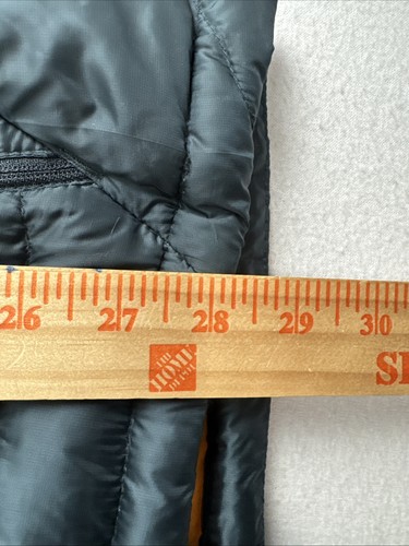 Eddie Bauer First Ascent EB800 Men Packable Puffer Gray Jacket Medium Goose down - Bild 5 von 12