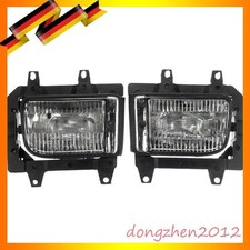 2× Für BMW 3er E30 1985-1993 Stoßstange Nebelscheinwerfer Klarglas Links+Rechts