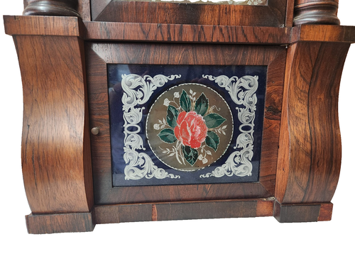 1875 Early 8 Day Striking/Signed S.C. Spring Triple Decker Weight Shelf Clock - Picture 5 of 12
