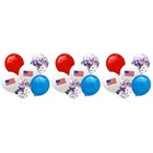 75 stücke Unabhängigkeitstag Latex Ballon Nationalflagge Druck Ballonsatz