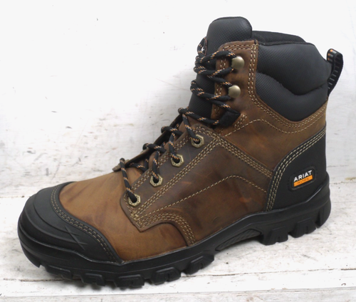 NEW Ariat Mens Treadfast 6" Soft Round Toe Work Boots 10034672 size mm 10 D* - Picture 2 of 9