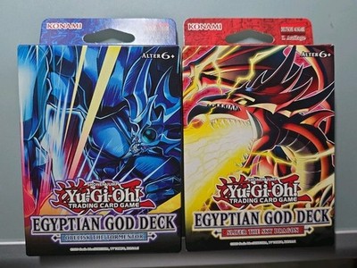 Yu-Gi-Oh! Structure Decks Egyptian God Deck Slifer & Obelisk DEUTSCH 1. Auflage 