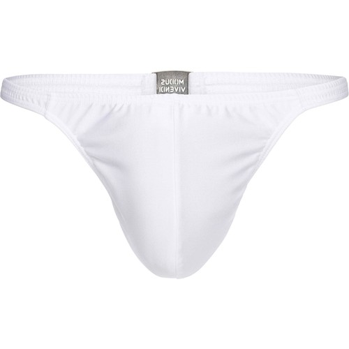 Modus Vivendi S/28-30" Tanga de Natación Original Hombre Traje de Baño Cadena Hombre Bolsa Blanco - Imagen 2 de 5