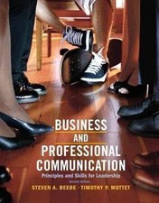 Business & Professional - Paperback, by Beebe Steven A.; - Acceptable