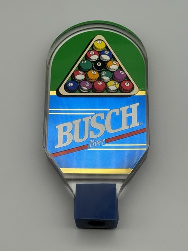 Busch Light Bier Acryl Zapfhahn Griff Billard Pool Vintage 6 3/8" hoch - Bild 1 von 7