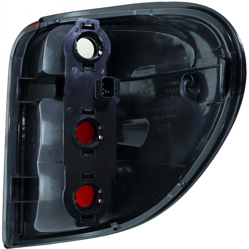 Par de luces traseras para Dodge Caravan 2001 2002 2003 pasajero y conductor con bombillas DOT Foto 2 de 4