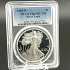 2005 American Silver Eagle $1 PCGS PR69 DCAM