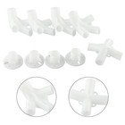 9pcs Spare Parts Feet Corner Center Connector-Accessories For Gazebo Awning Tent