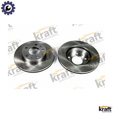 2x BRAKE DISC 6045820 FOR PEUGEOT MANAGER/Platform/Chassis/Van/Bus BOXER  FIAT