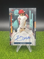 Zach Neto 2025 Topps Finest Auto #FA-ZN Angels