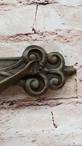 Rare Bronze Jesus` Resurrection Cross Statue Hot Cast Sculpture Figure Artwork - Picture 8 of 10