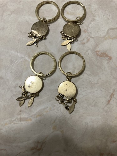 6 Vintage Traumfänger Schlüsselanhänger Ketten Metall Emaille - Bild 6 von 7