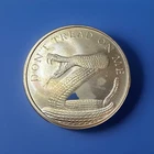 1 oz Silver Shield Round - Don't Tread On Me Snake (Random Year)