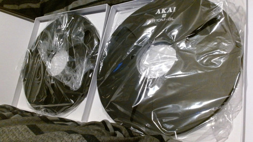 Ein Paar 10,5" schwarze AKAI Tonbandspule hochwertige Aluminium Aufnahmespule - Bild 4 von 4