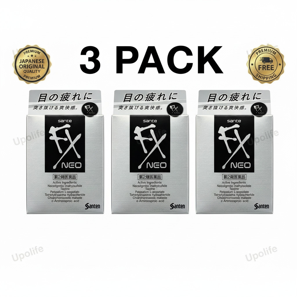 Santen SANTE FX NEO  3 packs set Cooling Eye Drops