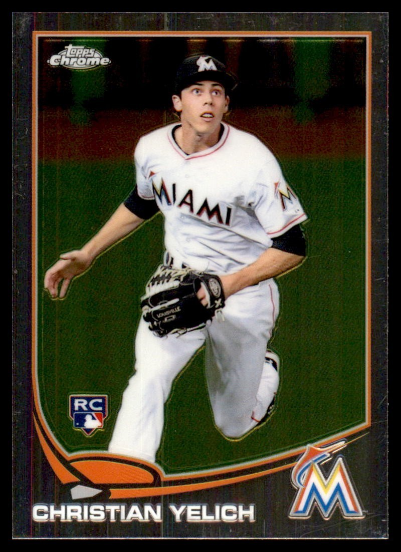 2013 Topps Chrome Update - Christian Yelich #MB-47 Rc
