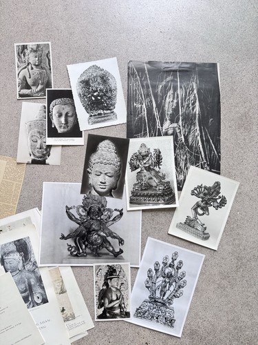 Nathaniel Tarn Archive: Buddhist Art, Oxfam, Artibus Asiae, Rare Photos Ephemera - Picture 18 of 22