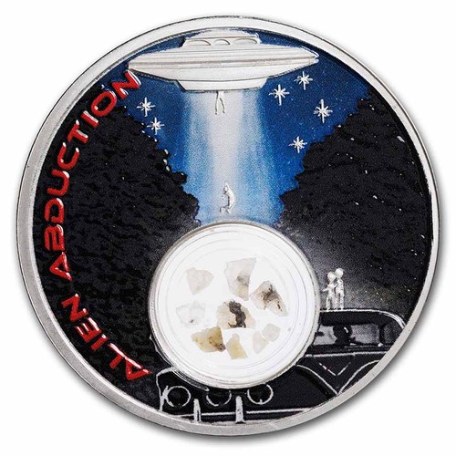 2023 Mesa Grande 1 oz Silber Alien Abduction Colorized PP - Bild 1 von 8