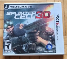 Tom Clancy's Splinter Cell 3D (Nintendo 3DS, 2011) *USED GOOD CONDITION*