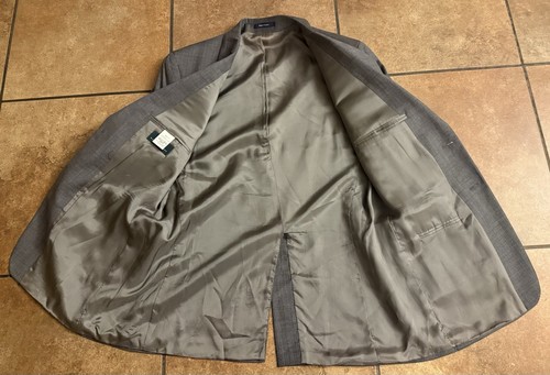 VTG Polo Ralph Lauren Mens 44L Jacket And 36x30 Pants Gray 2-Piece Suit - Picture 10 of 19