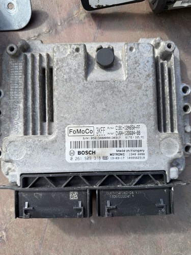 12-17 FORD FIESTA MK7.5 1.0 PETROL MANUAL COMPLETE ENGINE ECU KIT C1B1-12A650-FF - Picture 2 of 8