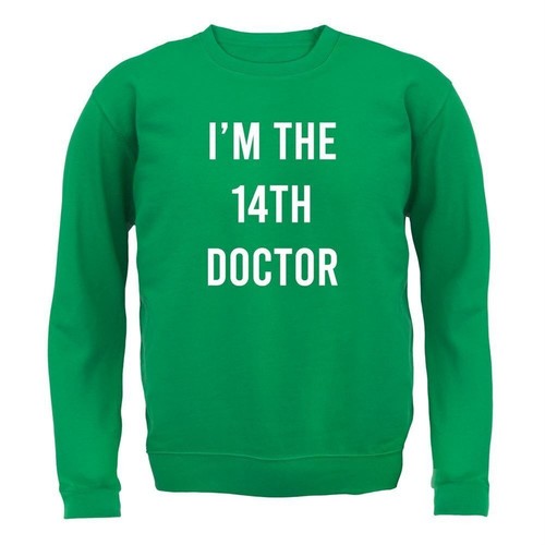 I'm The 14th Doctor - Kids Hoodie / Sweater - Dr TV Show Fiction Jodie Who