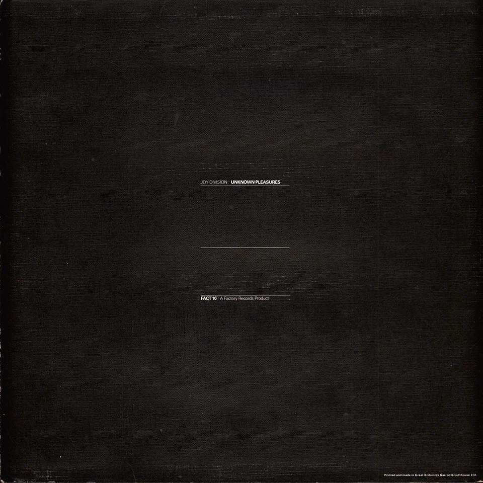 Joy Division Unknown Pleasures · Lp · 1979, Foto 4 von 5