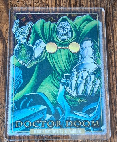 2024 Upper Deck Marvel Masterpieces '92 Plexi Doctor Doom 🇺🇸 - Afbeelding 1 van 6