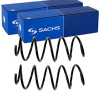2X Sachs Fahrwerksfedern Vorne Passend FÜR Fiat Idea Lancia Musa Links+Rechts