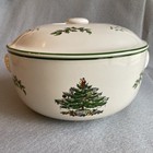 Spode Christmas Tree Covered Casserole Covered Deep Dish 1989 2 Qt. S3324-A10
