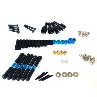Eagle Model Tamiya Jura suspension set for TT02, part number TT02-14U-AL-LBL - Picture 2 of 2