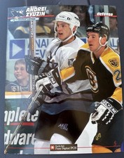 Andrei Zyuzin San Jose Sharks 1997 Lmtd Edtn Game Day Players Card 8.5x11
