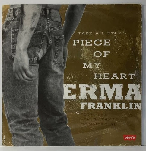 Erma Franklin Take A Little Piece Of My Heart Levi’s Jeans 45 1990 90s7’’ single